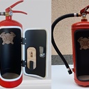 Bar - hasicí přístroj speciál s 2ks štamprlí, skleniček obr.7