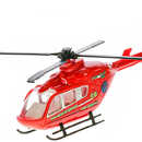 Hasiči herní set 2 požární vozidla + vrtulník 12-18cm volný chod, kov obr.2