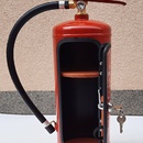 Bar - hasicí přístroj s 2ks štamprlí, skleniček obr.3