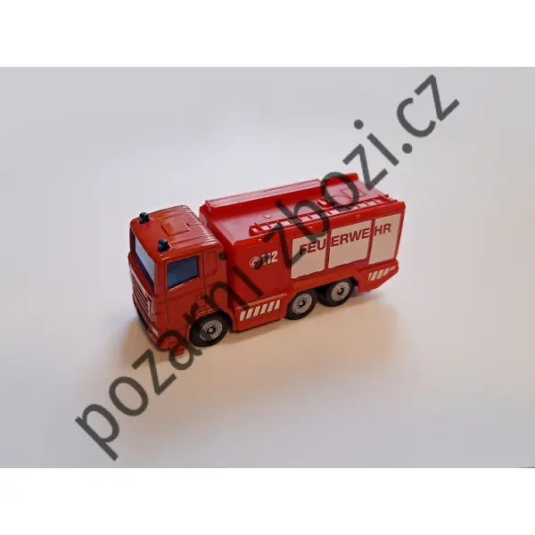 Auto hasiči SIKU 8cm, cisterna obr.1