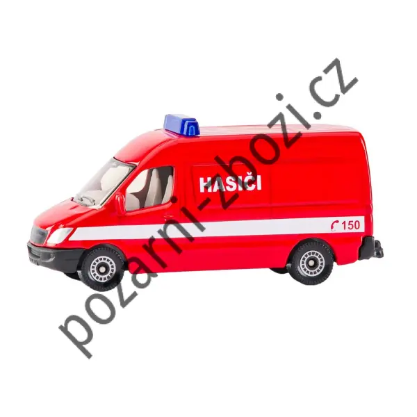 Auto hasiči SIKU dodávka červená obr.1