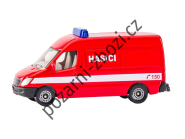 Auto hasiči SIKU dodávka červená obr.1