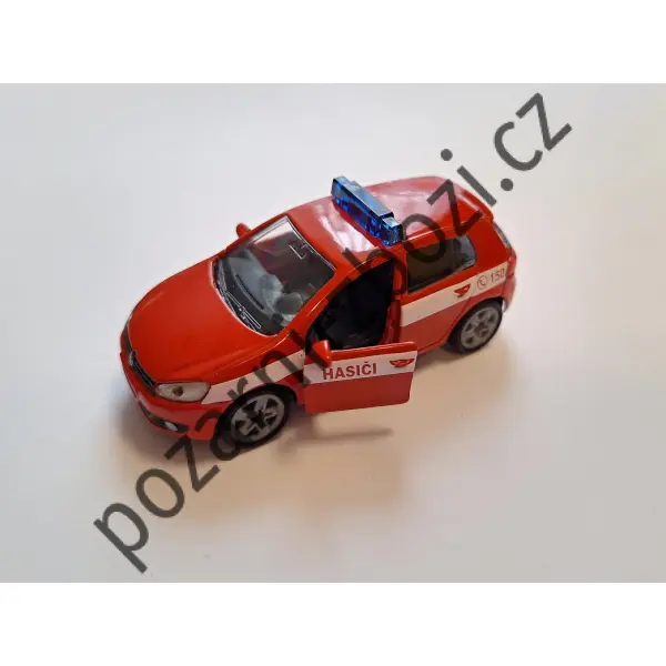 Auto Hasiči SIKU, osobní VW Golf obr.1
