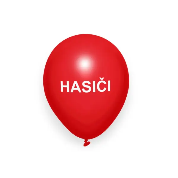 Balonek nafukovací HASIČI obr.1