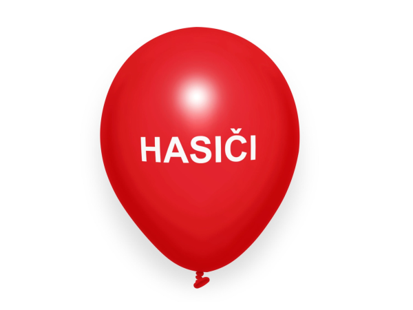 Balonek nafukovací HASIČI obr.1
