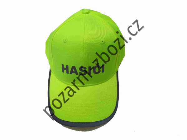 Čepice, kšiltovka HASIČI neon obr.1