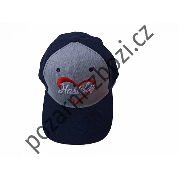 Čepice, kšiltovka hasičky + srdce obr.1
