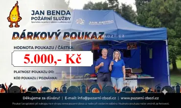 Dárková poukaz - 5000,- Kč