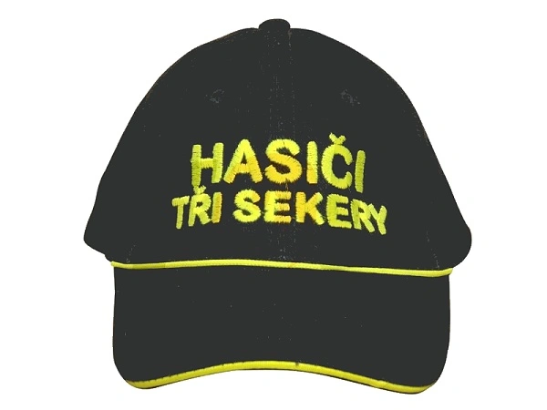 Kšiltovka hasiči s domovenkou