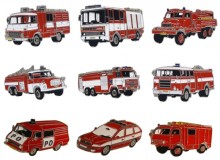 Odznaky hasičská auta