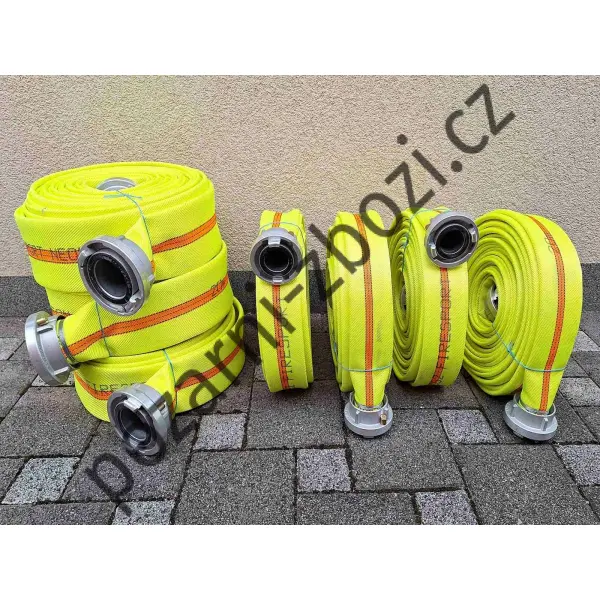Hadicový set FIRESPORT NEON 19,7m - 4ks hadic C52 + 3ks hadic B75 obr.1