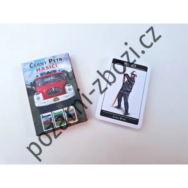 Karty Hasiči Černý Petr