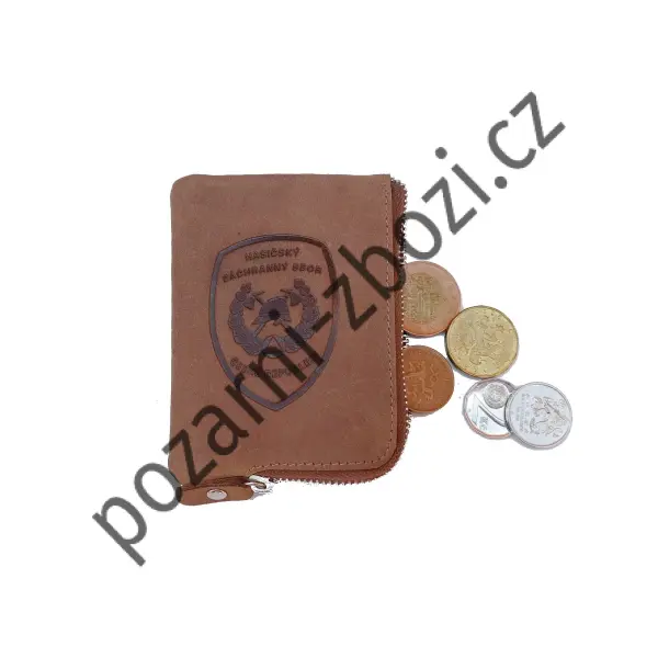 Kožená malá peněženka s PROFI znakem