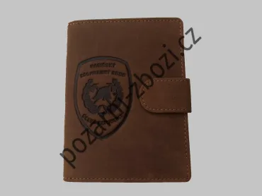 Kožená peněženka dámská, malá s PROFI znakem obr.1