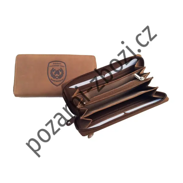 Kožená peněženka dámská, velká PROFI znak