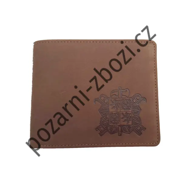 Kožená peněženka podélná se ZNAKEM SDH