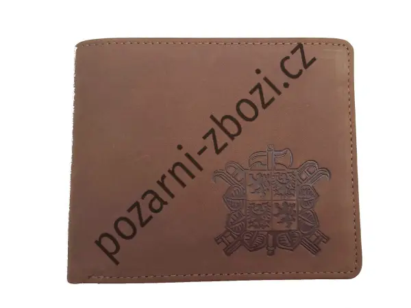 Kožená peněženka podélná se ZNAKEM SDH