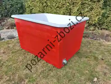 Nádrž, káď pro požární sport s průchodkou