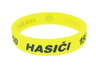 Náramek na ruku s logem HASIČI - NEON