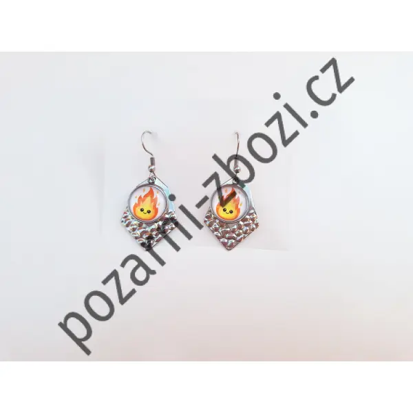 Naušnice s plamínkem