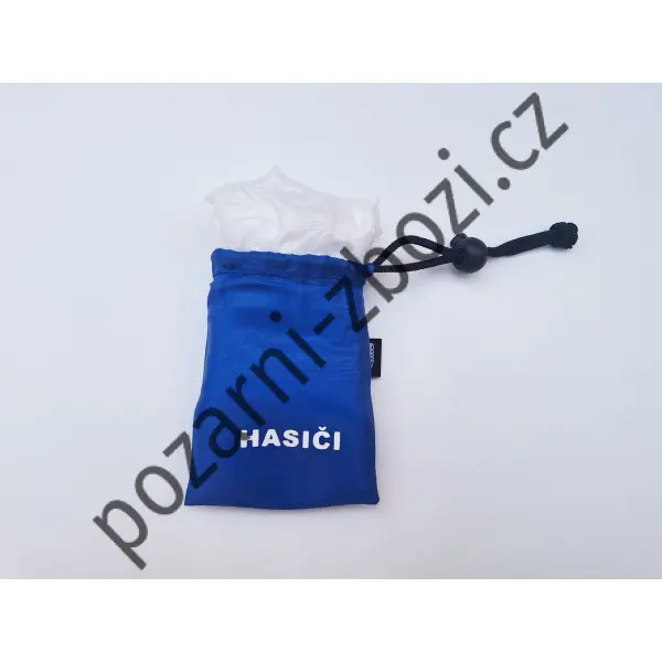 Pláštěnka, pončo v sáčku nápis HASIČI