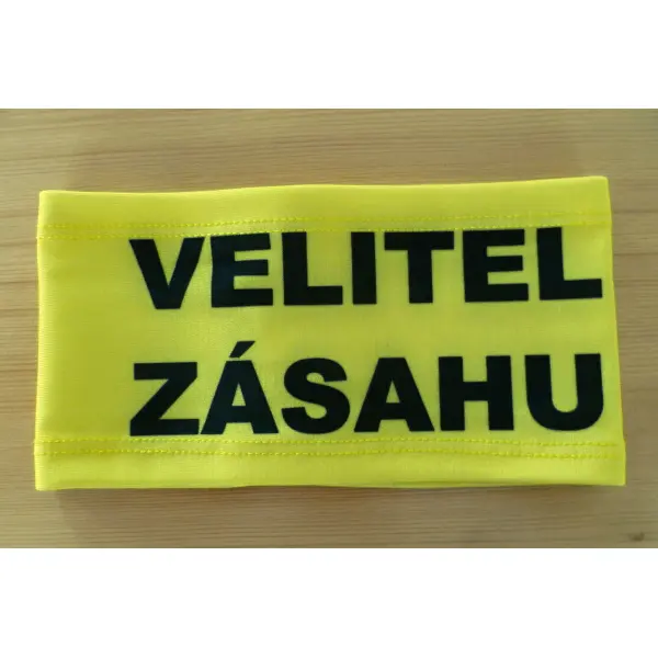 Rukávová páska VELITEL ZÁSAHU
