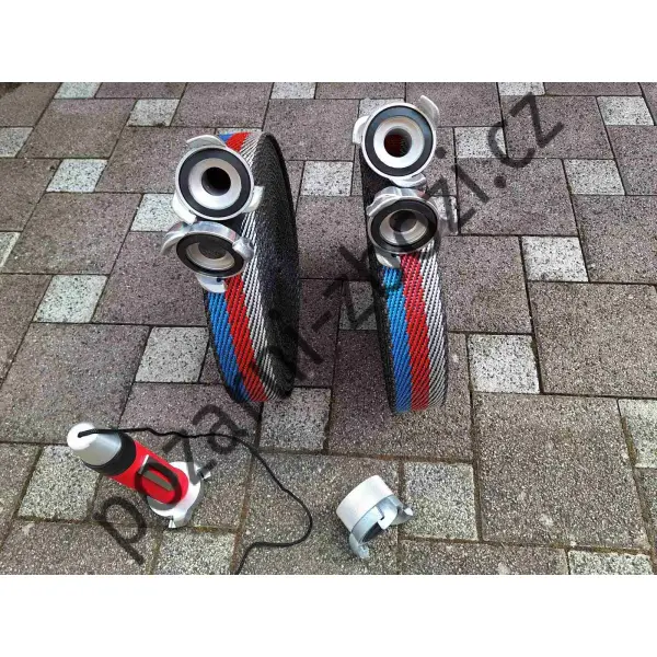 Sada - hadice černé 12m, Rott TWIST spojky, proudnice obr.2