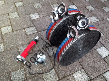 Sada - hadice černé 20m, Rott spojky, proudnice obr.1