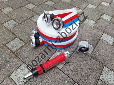 Sada - Hadice pro 100 m Trikolora Quick se spojkami Rott TWIST 2.0