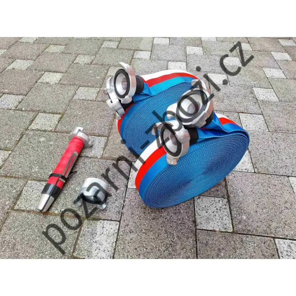 Sada - Hadice Trikolora Quick 21m, Rott spojky, proudnice obr.1