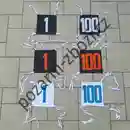 Sada startovních čísel 1-100 oboustranné, barevné