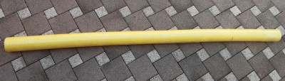 Savicový materiál 1,5m pr. 105mm, žlutý