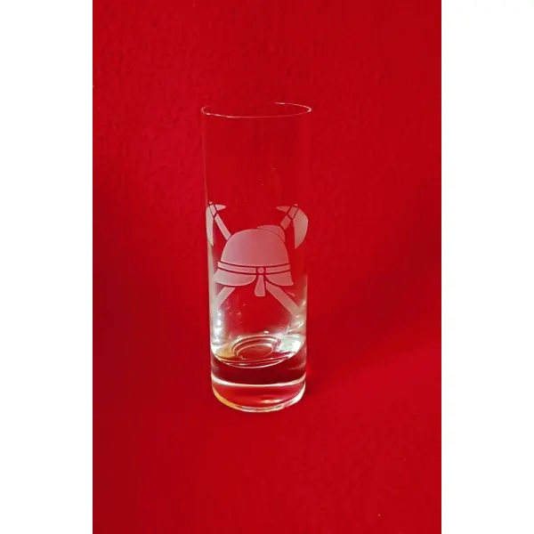 Sklenička, štamprle s motivem přilba 50ml